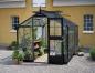 Preview: Gewächshaus Juliana Compact 8,2m² Alu anthrazit 3mm Sicherheitsglas