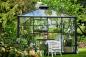 Preview: Gewächshaus Juliana Grand Oase 13m² Alu anthrazit 3 mm Sicherheitsglas