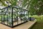 Preview: Gewächshaus Juliana Grand Oase 18,8m² Alu anthrazit 3 mm Sicherheitsglas