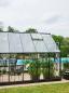 Preview: Gewächshaus Halls Qube+ 810 13,0 m² schwarz 3mm Sicherheitsglas