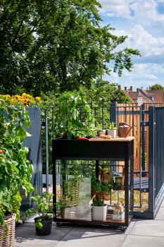 Preview: Gewächshaus Balkon Juliana Urban Vertical 0,25m² 4mm Sicherheitsglas