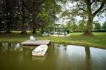 Gewächshaus Juliana Grand Oase 18,8m² Alu anthrazit 3 mm Sicherheitsglas