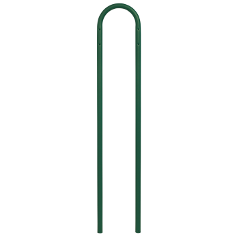 Mefa Ständer 22 in der Farbe Moosgrün RAL 6005 H: 1185 mm Durchmesser: 38 mm