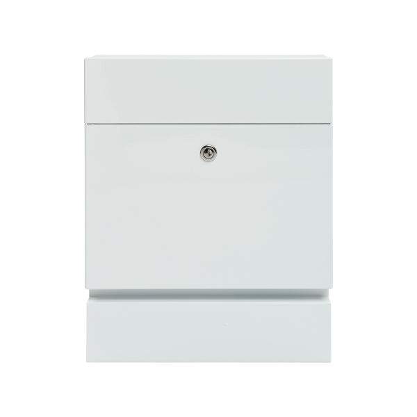 MEFA Serenade (163) Verkehrsweiß RAL 9016 mit Zeitungsrolle