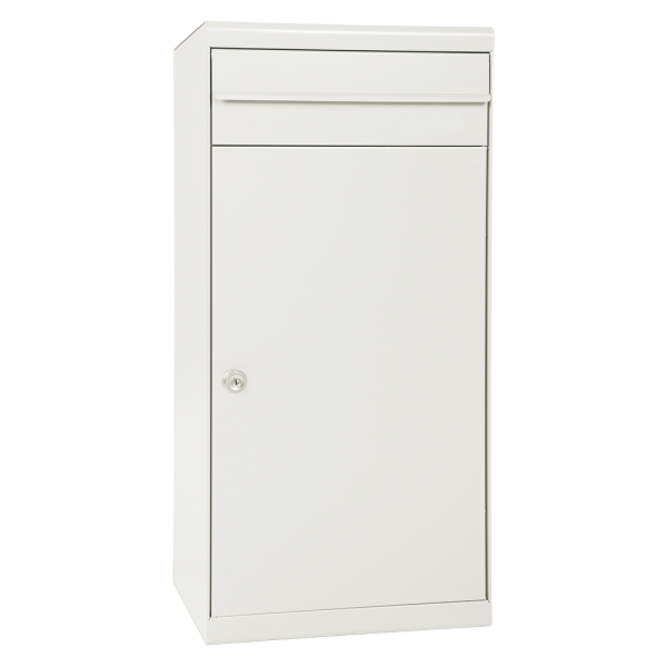 Paketbriefkasten Mefa Cedar 882 Reinweiß RAL 9010 ohne Namensschild