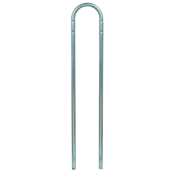 Mefa Ständer 22 in der Farbe verzinkt H: 1185 mm Durchmesser: 38 mm