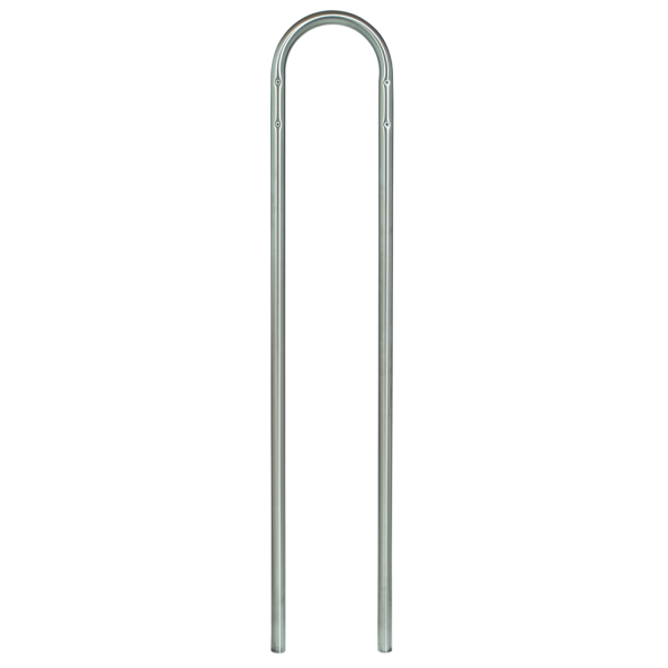 Mefa Ständer 22 Edelstahl H: 1185 mm Durchmesser: 38 mm